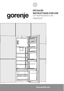Manual Gorenje RBI4121E1UK Refrigerator
