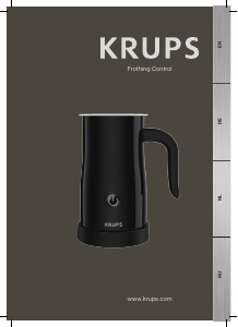 Bruksanvisning Krups XL100810 Mjölkskummare