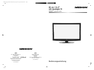 Bedienungsanleitung Medion P15068 (MD 30486) LED fernseher