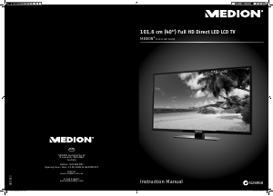 Manual Medion P12150 (MD 30678) LED Television