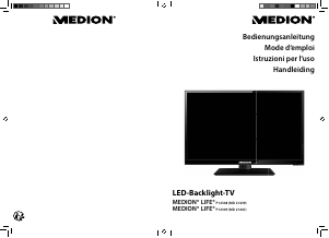 Handleiding Medion LIFE P12308 (MD 21439) LED televisie