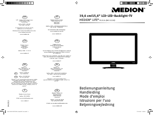 Bedienungsanleitung Medion LIFE P12124 (MD 21218) LED fernseher