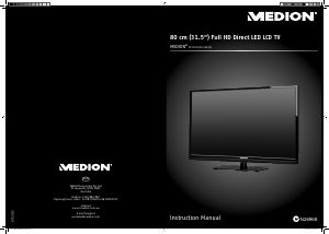 Bruksanvisning Medion P15109 (MD 30612) LED TV