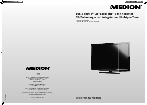 Bedienungsanleitung Medion LIFE P17069 (MD 30364) LED fernseher