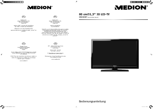 Bedienungsanleitung Medion P15125 (MD 30637) LED fernseher