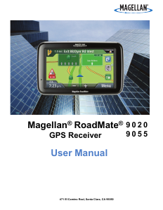 Handleiding Magellan RoadMate 9055 Navigatiesysteem