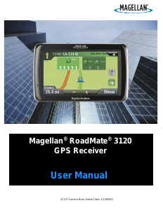 Handleiding Magellan RoadMate 3120 Navigatiesysteem