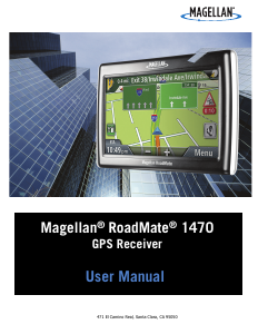 Handleiding Magellan RoadMate 1470 Navigatiesysteem