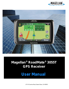 Manual Magellan RoadMate 3055T Car Navigation