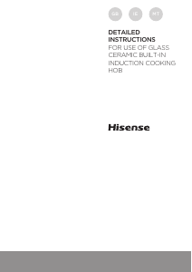 Manual Hisense I6456C Hob