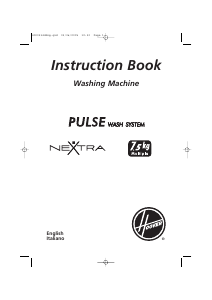 Manual Hoover HNF 6137-80 Washing Machine
