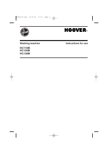 Handleiding Hoover HC130 MUK Wasmachine