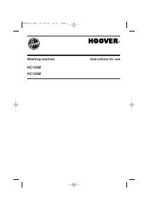 Handleiding Hoover HC145 MUK Wasmachine