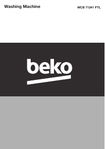Bruksanvisning BEKO WCB 71241 PTL Tvättmaskin