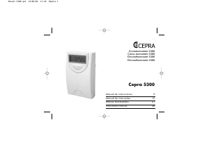 Manual de uso Cepra 5300 Termostato