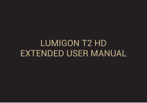 Bruksanvisning Lumigon T2 HD Mobiltelefon