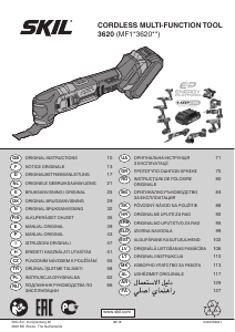 Manual Skil 3620 AA Sculă electrică multifuncţională