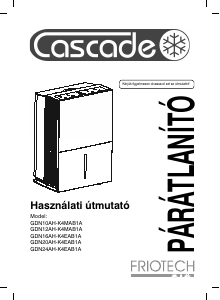 Használati útmutató Cascade GDN16AH-K4EAB1A Páramentesítő