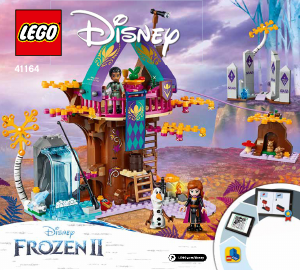 Manual de uso Lego set 41164 Disney Princess Casa del Árbol Encantada