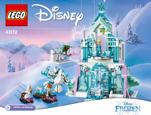 Instrukcja Lego set 43172 Disney Princess Magiczny lodowy pałac Elsy