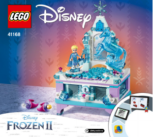 Handleiding Lego set 41168 Disney Princess Elsas sieradendooscreatie