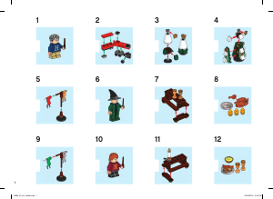 Bedienungsanleitung Lego set 75964 Harry Potter Adventskalender