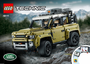 Instrukcja Lego set 42110 Technic Land Rover Defender