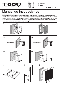 Manual de uso TooQ LP1423TN Soporte de pared