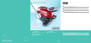Handleiding Lervia KH 3158 Stofzuiger