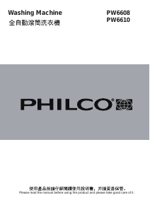 Bruksanvisning Philco PW6610 Tvättmaskin