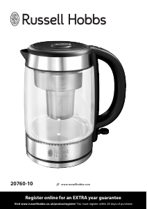 Bruksanvisning Russell Hobbs 20760-10 Vattenkokare