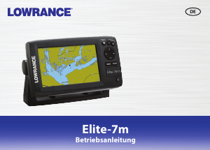 Bedienungsanleitung Lowrance Elite 7m Fischfinder