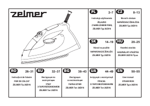 Manual Zelmer 28Z016 Comforto Fier de călcat