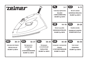 Посібник Zelmer 28Z016 Comforto Праска