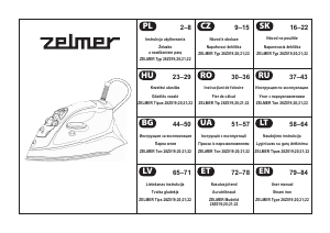 Návod Zelmer 28Z021 Navigator Comfort Žehlička