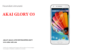 Használati útmutató Akai Glory O3 Mobiltelefon