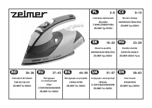 Руководство Zelmer 28Z023 Easy Control Утюг