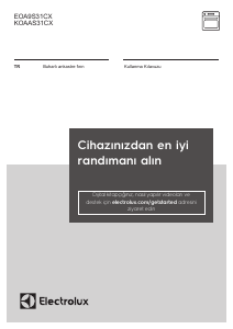 Kullanım kılavuzu Electrolux KOAAS31CX Fırın