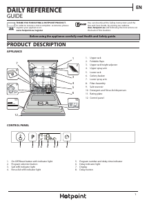 Bruksanvisning Hotpoint HEI 49118 C UK Diskmaskin