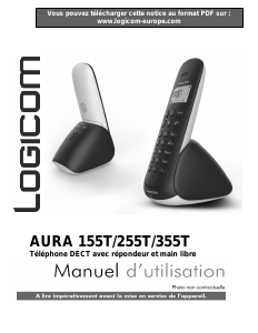 Mode d’emploi Logicom Aura 155T Téléphone sans fil