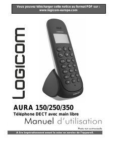 Mode d’emploi Logicom Aura 250 Téléphone sans fil