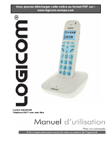 Mode d’emploi Logicom Confort 150 Téléphone sans fil