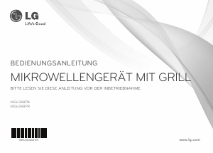 Bedienungsanleitung LG MG6388PR Mikrowelle