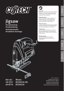 Bedienungsanleitung Cotech JD2902LK Stichsäge