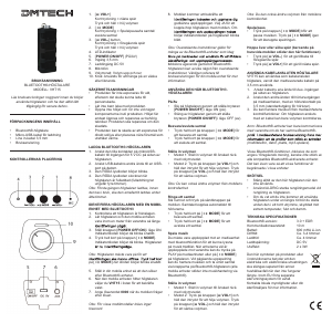 Bruksanvisning DMTech VHT15 Högtalare
