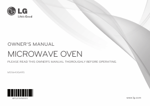Handleiding LG MS5643GARS Magnetron