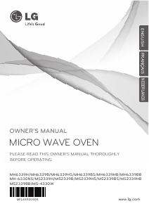 Handleiding LG MS-4330W Magnetron