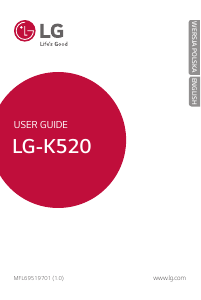 Manual LG K520 Mobile Phone