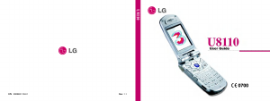 Manual LG U8110 Mobile Phone