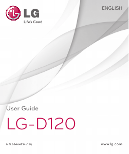 Bruksanvisning LG D120 Mobiltelefon